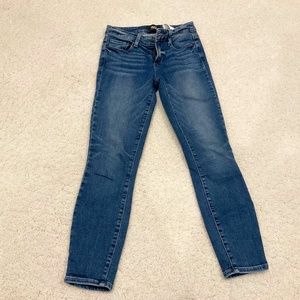 Paige crop jeans
